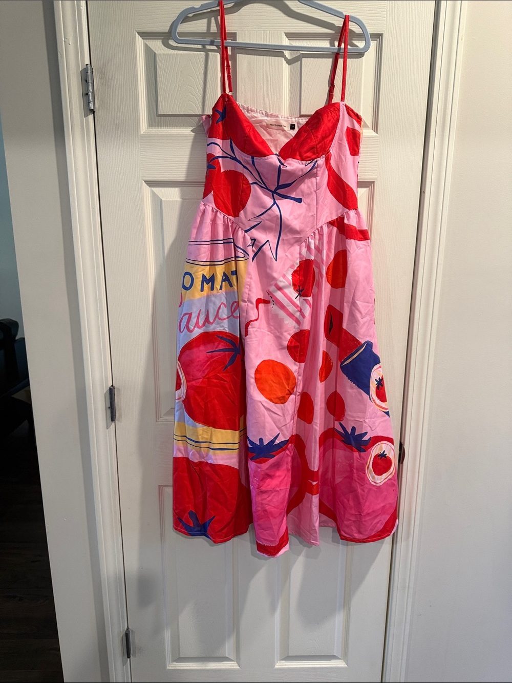 Women’s Pink & Red Tomato Dress